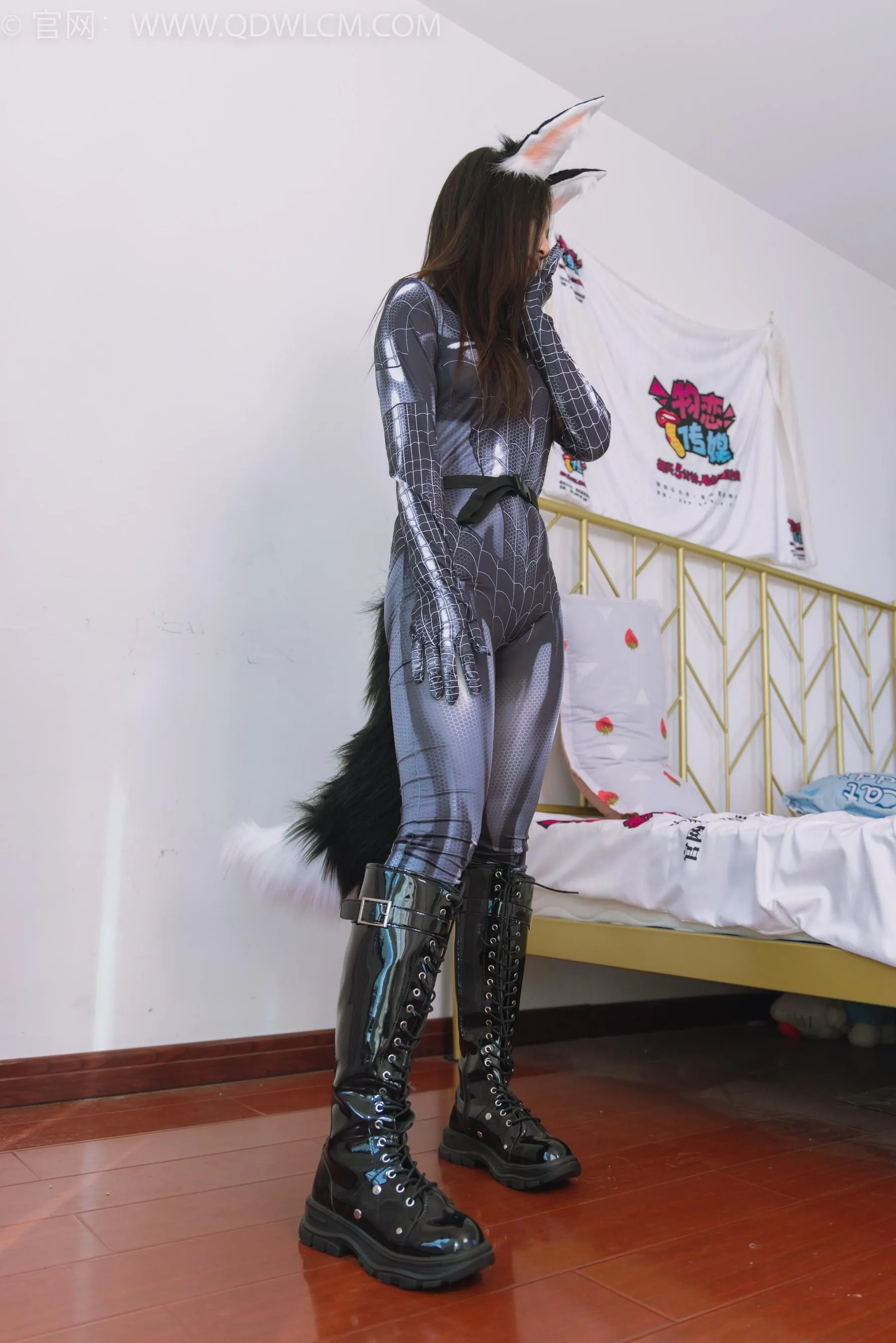 物恋传媒 NO.1554 美兔-超级英雄 [151P]插图8